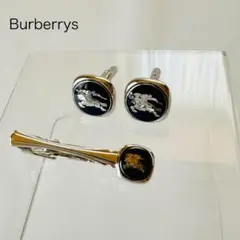 ★美品★　バーバリー　タイピン　カフス　セット　925　管318-7-9