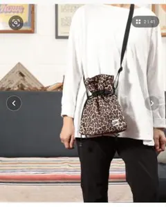 Drifter CANDY POUCH キャンディポーチ　レオパード　ヒョウ柄