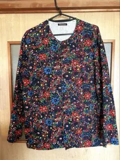 花柄 ノーカラージャケット　ボヘミアンズ bohemians サイズ1