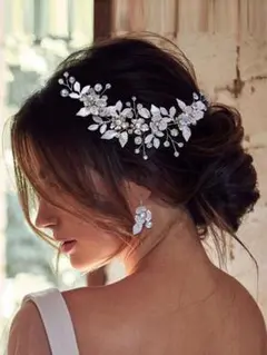 【前撮り・後撮りに】ヘッドドレス・ピアス