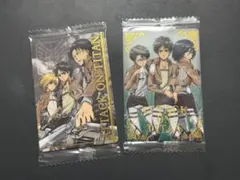 進撃の巨人 ウエハース カード リヴァイ エレン アルミン ミカサ