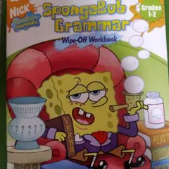 SpongeBob Grammar Wipe-Off Workbook