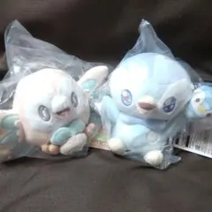 ポケピース 一番くじ ぬいぐるみ ポッチャマ & モクロー