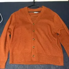 モヘア　カーディガンSPOC STORE オレンジ　M