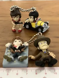 ルパン三世 フィギュア型キーホルダー 2個セット