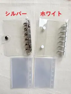 人気商品2冊セットA7シール帳バインダー＋リフィル20枚 推し活デコ用／送料無料