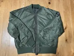 GU UNDERCOVER MA-1 オリーブグリーン Lサイズ