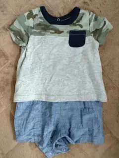 お値下げ中★ベビーギャップ　半袖ロンパース70cm