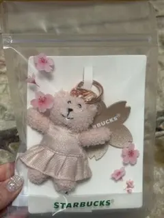 スタバ 桜 SAKURA2026 ベアリスタキーチェーン マスコット ピンク