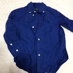 ラルフローレン チェックシャツ 3T