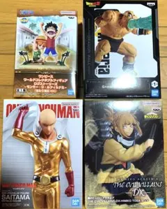ワンパンマン　ヒロアカ　ワンピース　ドラゴンボール　フィギュアセット