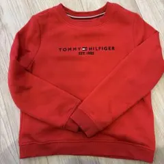 TOMMY HILFIGER トレーナー S/P (6-7歳) レッド