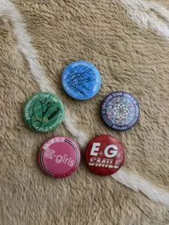 E-Girls 2016年ライブツアー バッジ 5個セット