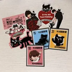 東キヨドーム キヨ猫くじ キヨ猫 ステッカー セット