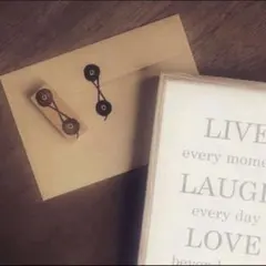 消しゴムはんこ　封筒　封閉じ　お洒落　可愛い　シンプル　大人気　便箋　レター