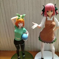 五等分の花嫁フィギュアセット 四葉とニ乃