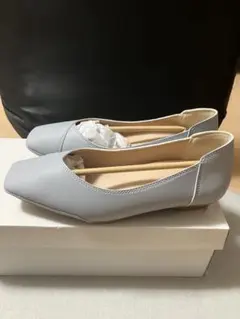 【未使用】ALPHA CUBIC パンプス ライトブルーのサムネイル