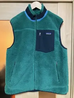 パタゴニア 12FA レトロX フリース ベスト グリーン 緑 L 廃盤 希少品