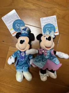 ⭐︎お顔厳選⭐︎ スパークリングジュビリー25周年 ミッキー ミニー ぬいぐるみ ⭐︎お顔厳選⭐︎ シー 25周年 スパークリングジュビリー ぬいば