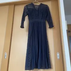 美品　お値下げOK ラグナムーン LADYmixレースフレアーワンピース