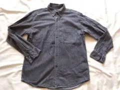 Uniqlo ユニクロ　ブラックデニムシャツ　M