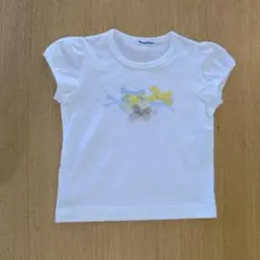 ファミリア　Tシャツ 白　リボン　100のサムネイル