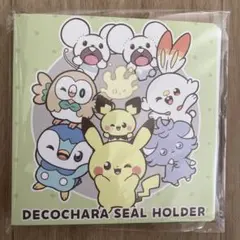 ポケモンパン　シールホルダー　ポケピース
