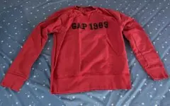 GAP レッド スウェット S