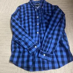 Tommy Hilfiger チェック柄長袖シャツ 12/14 160