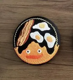 ジブリ刺繍ブローチコレクション　ハウルの動く城　カルシファー