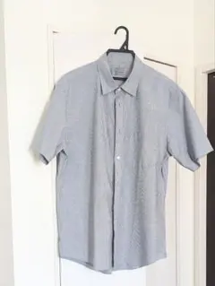 無印良品 ストライプ 半袖シャツ XL