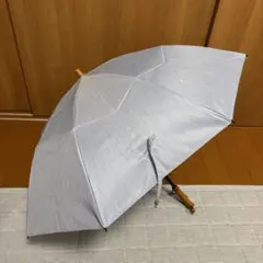 【サンバリア100】折りたたみ日傘／２段折（フロスト　ブルー）