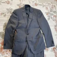 グレースーツセットアップ　リクルートスーツグレー上下セット