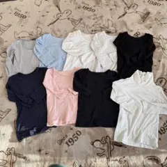 ユニクロ　ヒートテック　バースディ　肌着　下着　インナー　90サイズ　9着