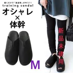 【新品】antiqua アンティカ 体幹トレーニング サンダル M