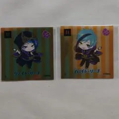 ツイステ スクウェアステッカー2  ジェイド フロイド