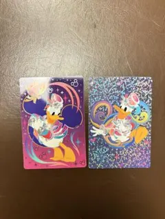 香港ディズニー　コレクタブルカード　ドナルド　20周年