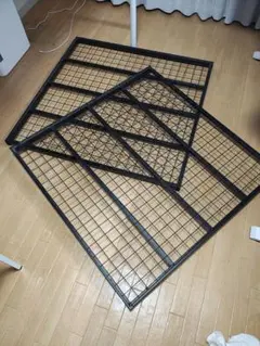 シングルサイズ ブラック ベッドフレーム