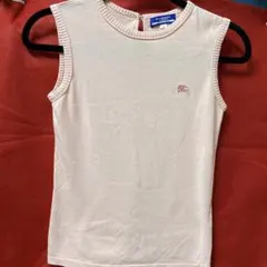 バーバリー ブルーレーベル ノースリーブ ベスト