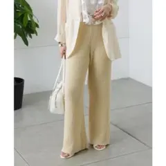 mystic ニットパンツ