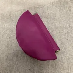 新品　カワカワ　kawakawa バネポーチ　バイオレット　小物入れのサムネイル