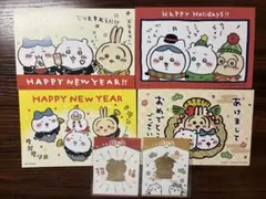 ちいかわ　招福クリップ　ちいかわ　ハチワレ　うさぎ　2点セット　ノベルティ