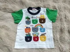 ミキハウス ポケット付きTシャツ 90cm