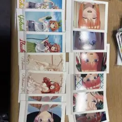 五等分の花嫁 カードセット その他グッズ