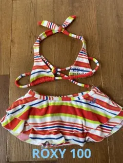 ROXY 水着 フリル付き 100cm