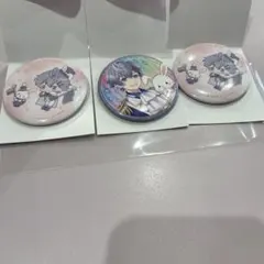 カラフルピーチ　サンリオ　ひろ缶バッジ 3点セット