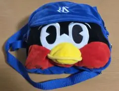 新品】東京ヤクルトスワローズ つば九郎 ミニバッグ ボディバッグ 総柄