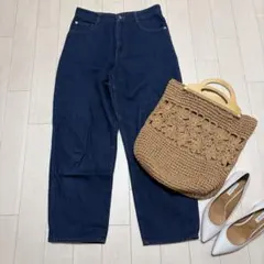 LEPSIM ダークブルー スマート BANANA デニム　M レプシィム