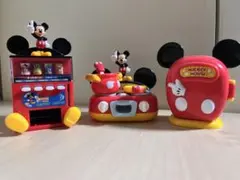 平成レトロ　ミッキーマウス おもちゃ　３点セット