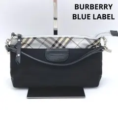 希少 極美品 バーバリーブルーレーベル アクセサリーポーチ ワン